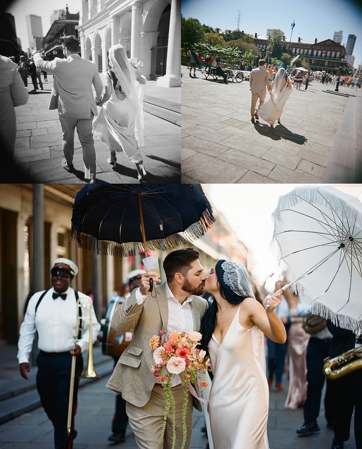 Newlyweds start their second line in New Orleans by Shannon McLaughlin Photography